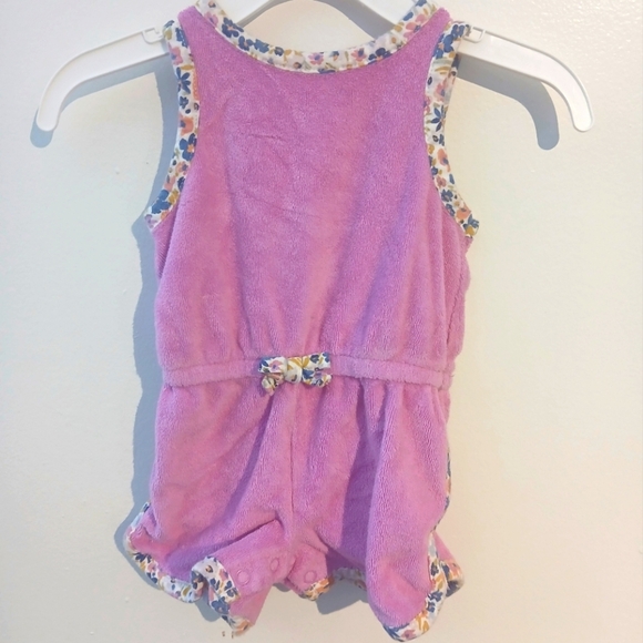 Carter's Other - Carter's Floral Trim Purple Kids Romper